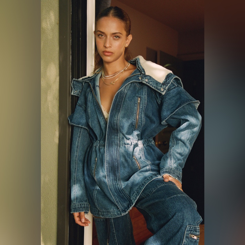 Seventy + Mochi Finn Jacket Two Tone In Phoenix